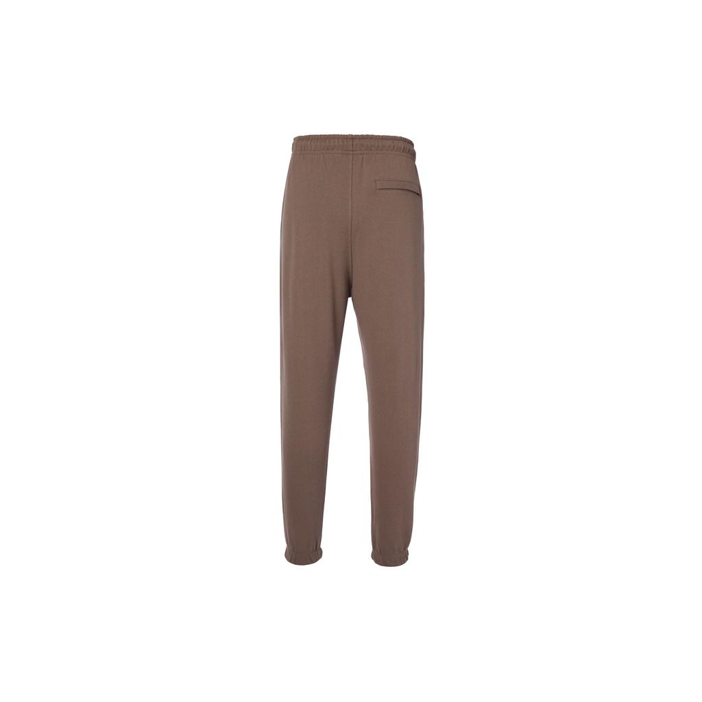 Jordan Elastic Waist Fleece-Lined Knit Joggers With Embroidered Logo Men Bottoms Light-Brown DQ7469-274
