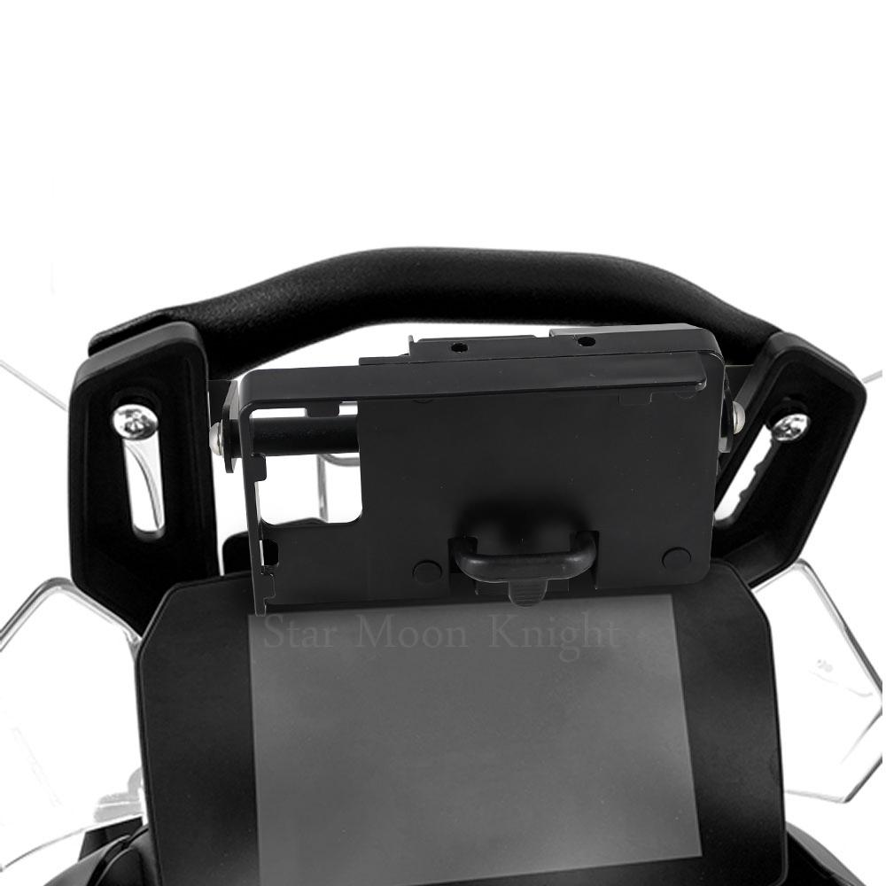 Motorcycle GPS SMART PHONE Windshield Navigation GPS Plate Bracket Adapt Holder For Tiger 900 GT Rally PRO For Tiger900  21