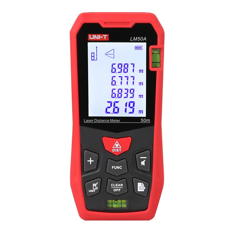 

UNI-T Laser Rangefinder LM50A LM70A LM100A LM120A Laser Distance Meter Digital Range Finder Tape Measure 50m