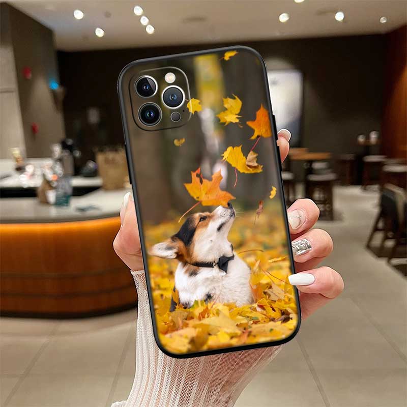 UP23 Cute Corgi dog Phone Case for Samsung Galaxy A11 A12 A13 A15 A52S A53 A55 A56 A70 A71 A72 A73 F06 F16 F56 S10 Plus S10e