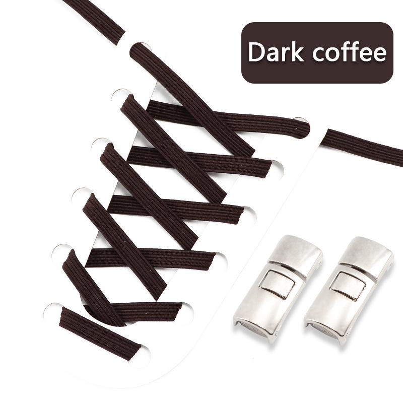 No Tie Shoes Laces for Flat Running Shoes Convenient and Fast for Kids Adult Elastic Laces for Sneakers Cross Buckle Shoelaces