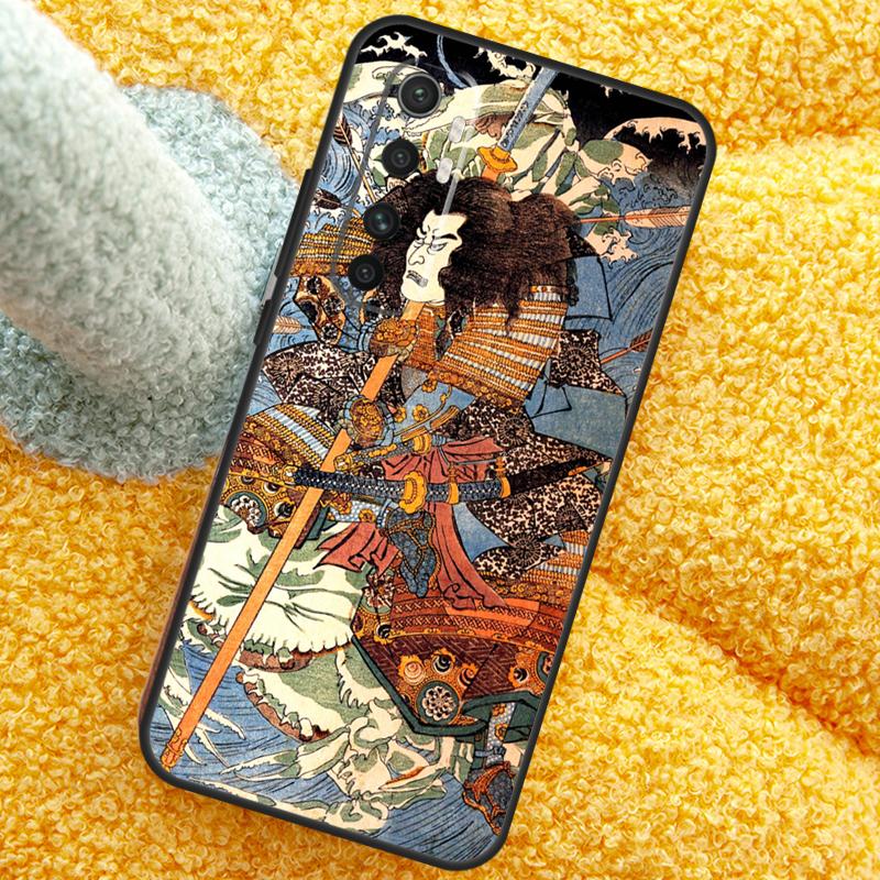Japanese Ukiyo-e Art Case For Xiaomi 17 Pro Max 13 14 15 Ultra 13T 14T 15T Cover For POCO X7 X5 X6 F5 F6 F7 F8 Pro