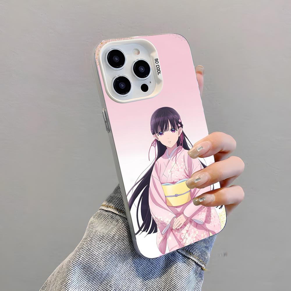 Custodia per Telefono Anime My Happy Marriage Per IPhone 17 Pro Max 15 Pro 16 14 Plus 12 13 Mini 11 Pro Cover Colorata Antiurto