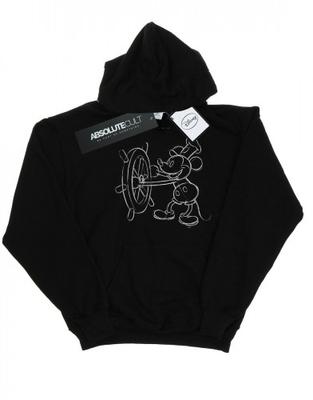Jungen Mickey Mouse Steamboat Skizzen Hoodie