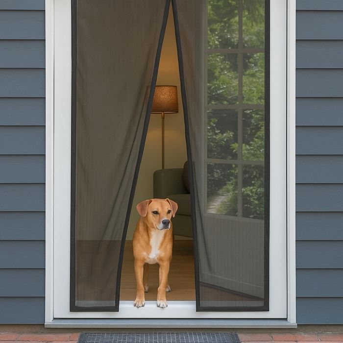 Mosquito Net - PROGARDEN - 75x220 Cm - Set of 2 - Easy Installation - Adhesive Fixation