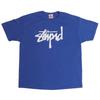 Stupid Skater Tee Skateboard Magazine Designer Logo Parody Vintage Brand Heavyweight Cotton Made In USA - XL