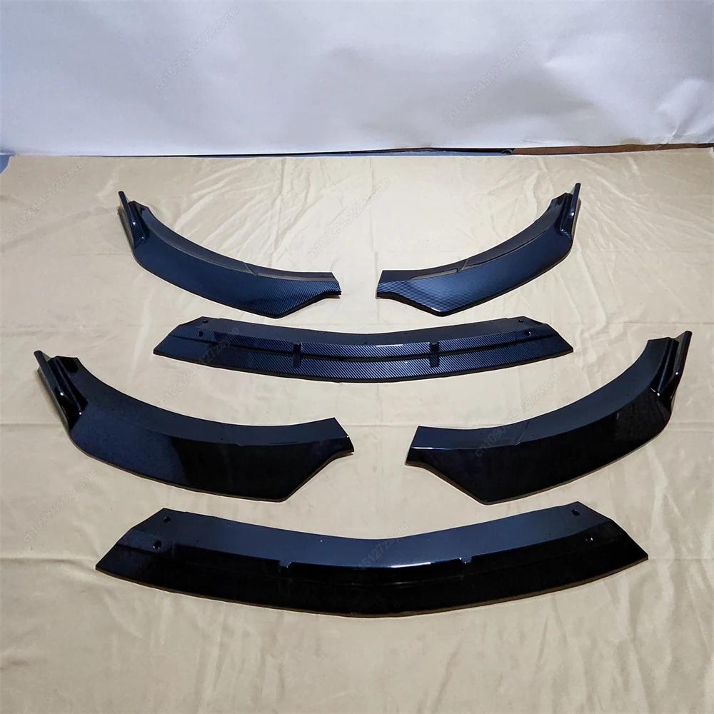 Front Bumper Lip Diffuser BodyKits Spoiler Splitter Tuning For Mercedes Benz CLA Class C117 W117 CLA180 200 220 260 2016-2019