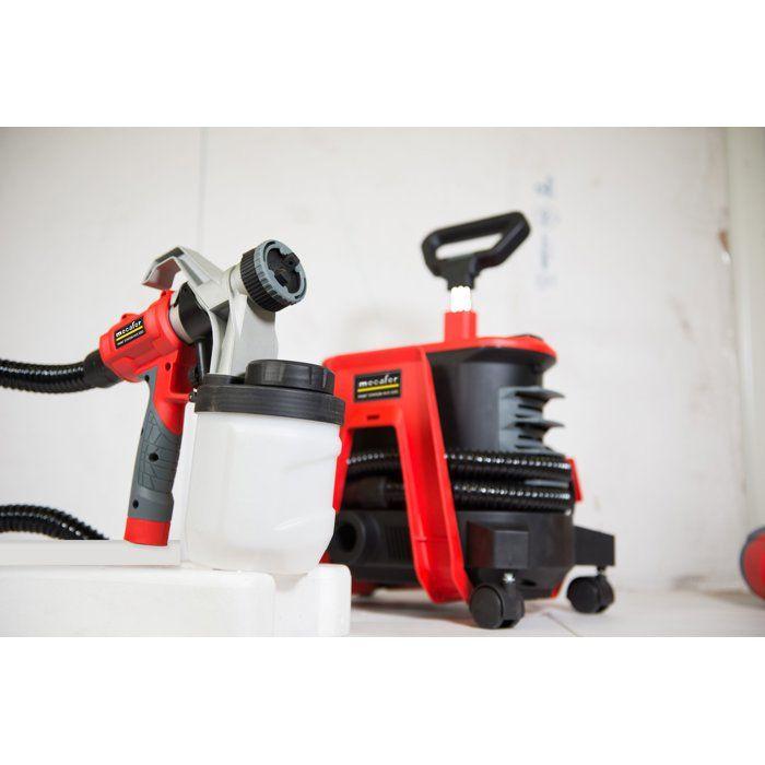 Station de peinture HVLP - MECAFER - HVS1200 - 1200 W - 1200 ml - Tuyau 3 m - 150 DIN/sec