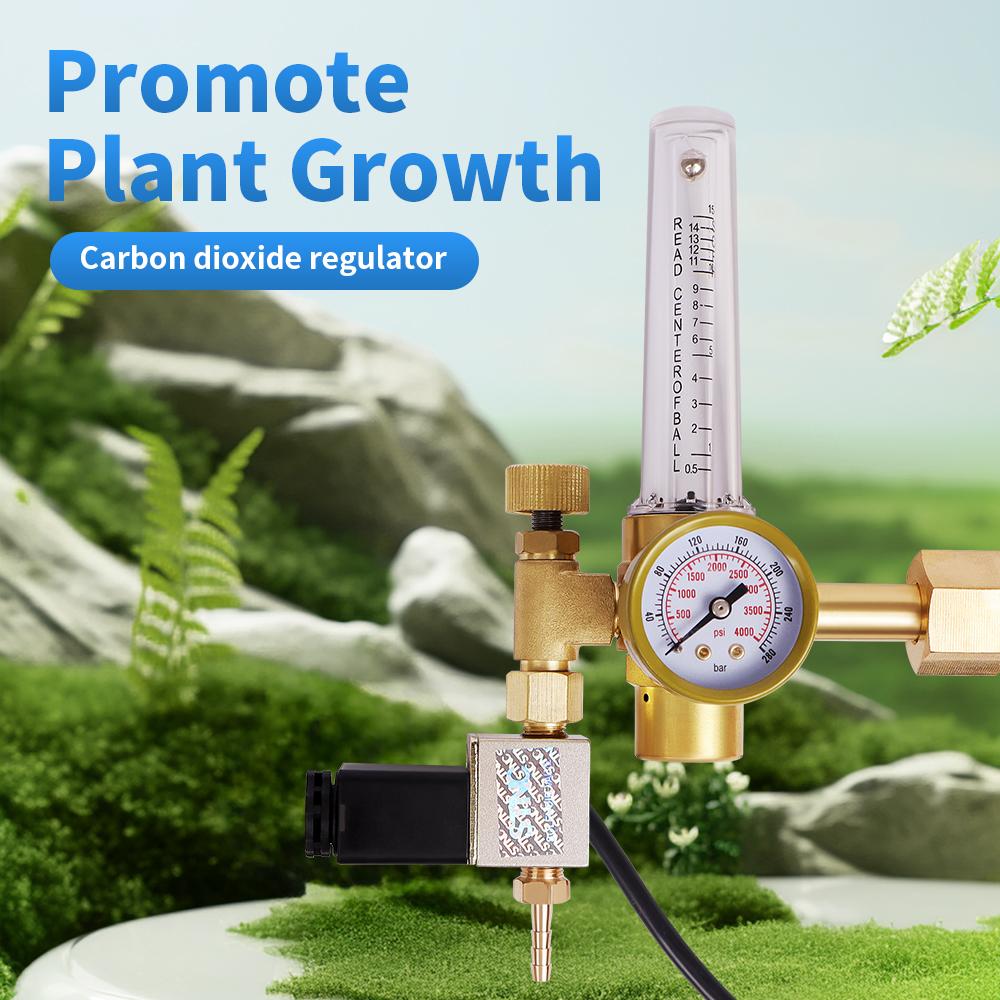 LCD Display Carbon Dioxide Controller Automatic CO2 Concentration Control 0-5000ppm Range CO2 Detector for Planting Greenhouse