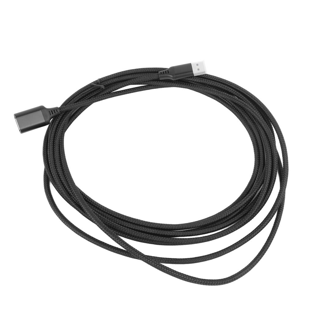 Nylon Braid Data Cable USB 3.0 Male to Female High Speed Data Transmission Cord for Computers Tablets Phones