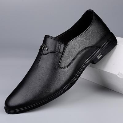 Herrenschuhe aus Rindsleder erster Schicht atmungsaktiv Businesskleid lässig Herrenschuhe Slipper täglich Arbeit Trend Liebe Männer