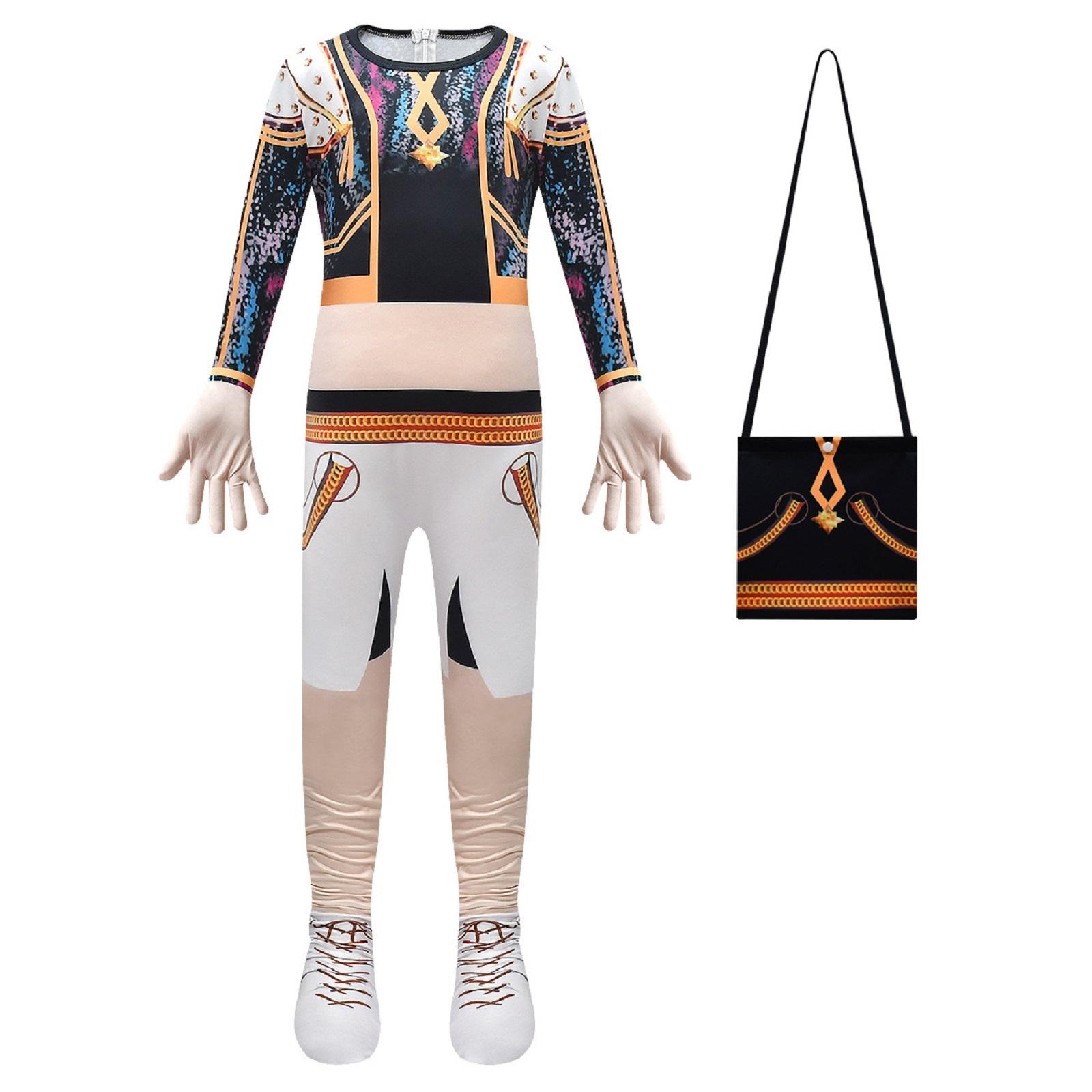 

Girls Witch Bodysuit Dress-up Costume Children s Stage Costume 110 оранжевый