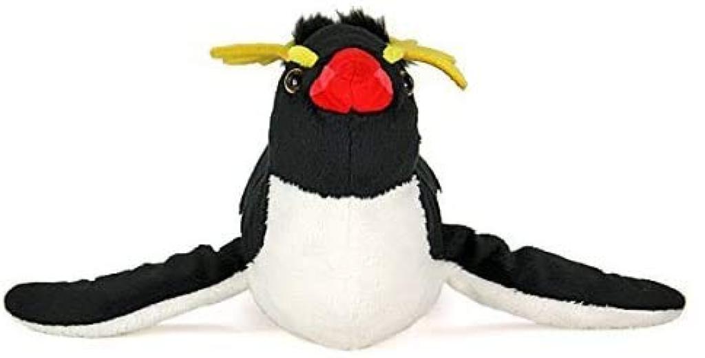 Calorata Rockhopper Penguin Plush Toy Realistic Penguin Animal Toy Doll Gift Present Birthday Christmas Present (Swimming Parent/Soft Touch) (Twice