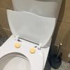 4 Stück WC-Sitzscharnier-Abdeckkappen Edelstahl Dekorativer Ersatz WC-Schraubenabdeckkappen Bolzenabdeckungen für Badezimmer