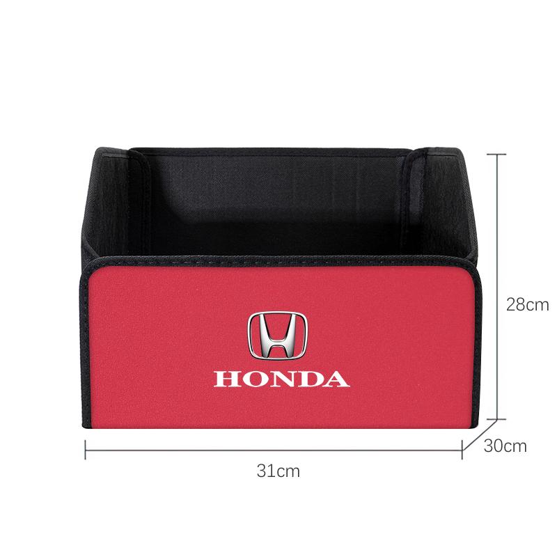 Car Boot Storage Box Large Capacity Sundries Tool Box For Honda Civic Fit Jazz Accord Pilot CRV Odyssey Passport City Shuttle