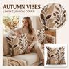 Abstract Geometric Throw Cover, Linen Printed Cushion Case for Sofa and