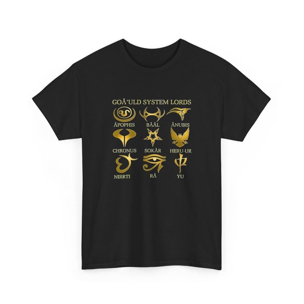 Stargate SG1 Goauld System Lords Unisex T-Shirt Sci-Fi Fan Gift Geek Apparel Unisex T-Shirt XXXXL