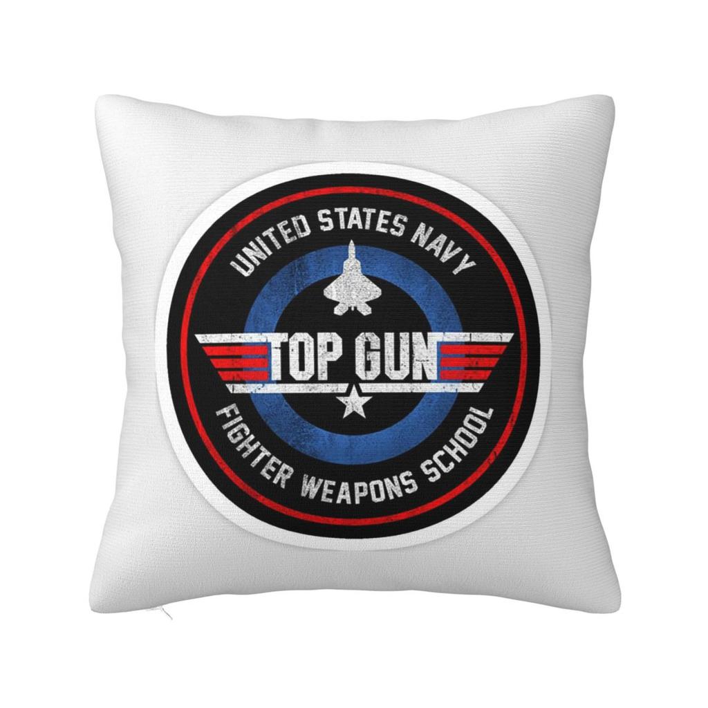 Top Gun Tom Cruise Maverick Quadratische Kissenhülle Kissenbezug Kissenbezug Überwurf-Kissenbezug für Zuhause Schlafzimmer Auto