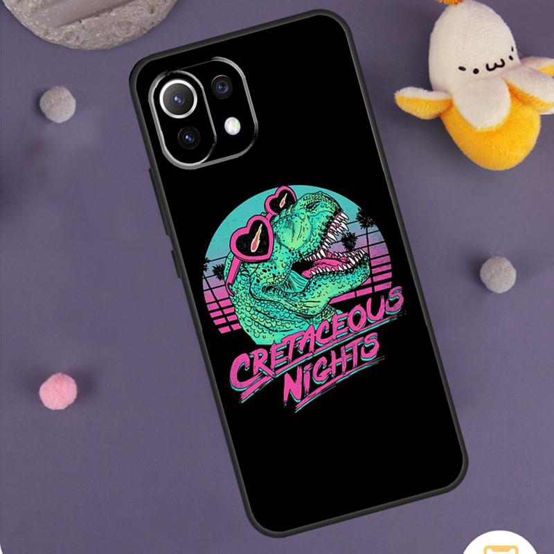 Cute Dino Dinosaur Case For Xiaomi 14 15 Ultra 13T 14T 15T 17 Pro Max POCO F5 F6 F7 X5 X6 X7 Pro F8 Ultra Cover