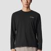 SAUCONY Soft Comfortable Skin-Friendly Round Neck Long Sleeve Knit Top Unisex Tops Black SA2269LT22L-BK001