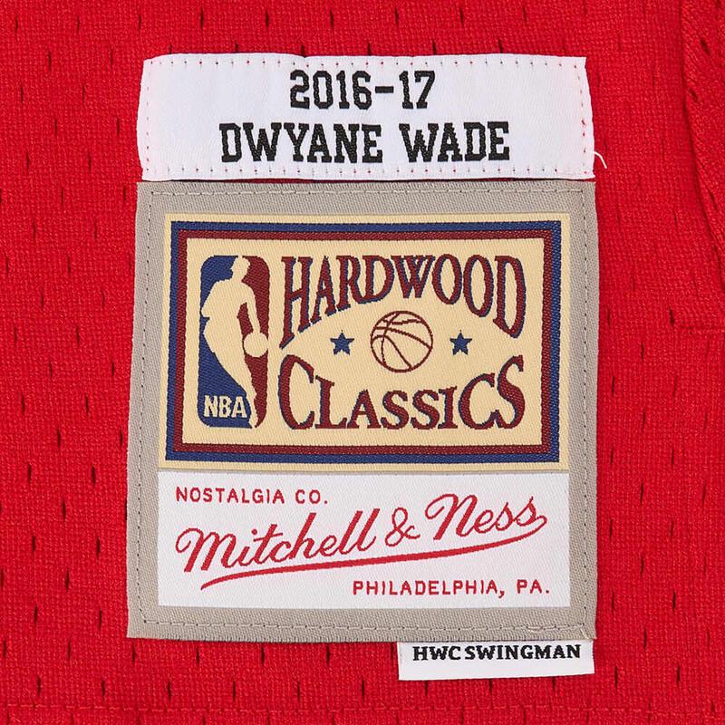 NBA Mitchell & Ness Bulls Dwyane Wade Jersey