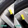 Motorcycle Wheel Repair Kit - Wheel Refurbishment and Polishing Powder, Rust and Fading Polish, Premium Wax for Wheel Maintenanc