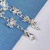 925 Sterling Silver Smooth Bright Bead Ball Chain Bracelet Jewelry
