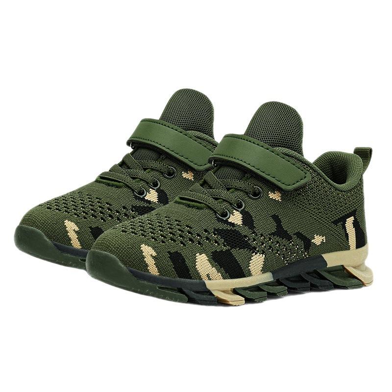 Fujian 2025 Sommerlager Jungen Camouflage-Schuhe Sommer Armee Trainingsschuhe Mittel- und ältere Kinder Freizeit-Sportschuhe 2025