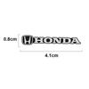 wsdh6 10Pcs Aluminum Car Audio Emblem Sticker Speaker Decoration For Honda Civic Fit Jazz Accord Pilot CRV Odyssey Passport City HRV