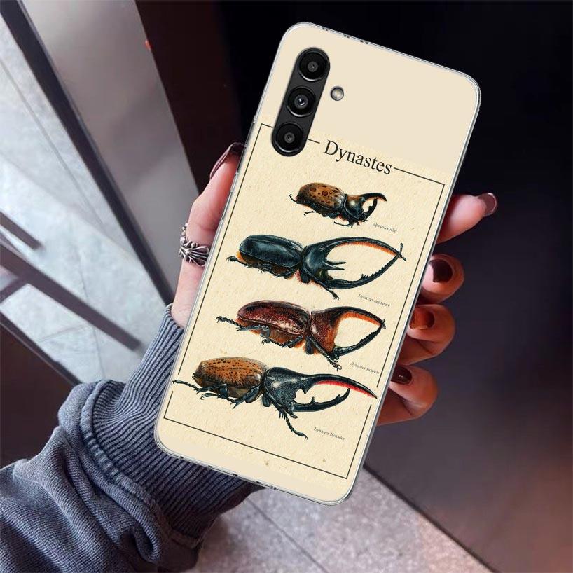 Bugs Bees Scientific Decomposition Phone Case For Samsung Galaxy A17 A16 A15 A14 A13 A57 A56 A55 A54 A53 A37 A36 A35 A34 A33 A26