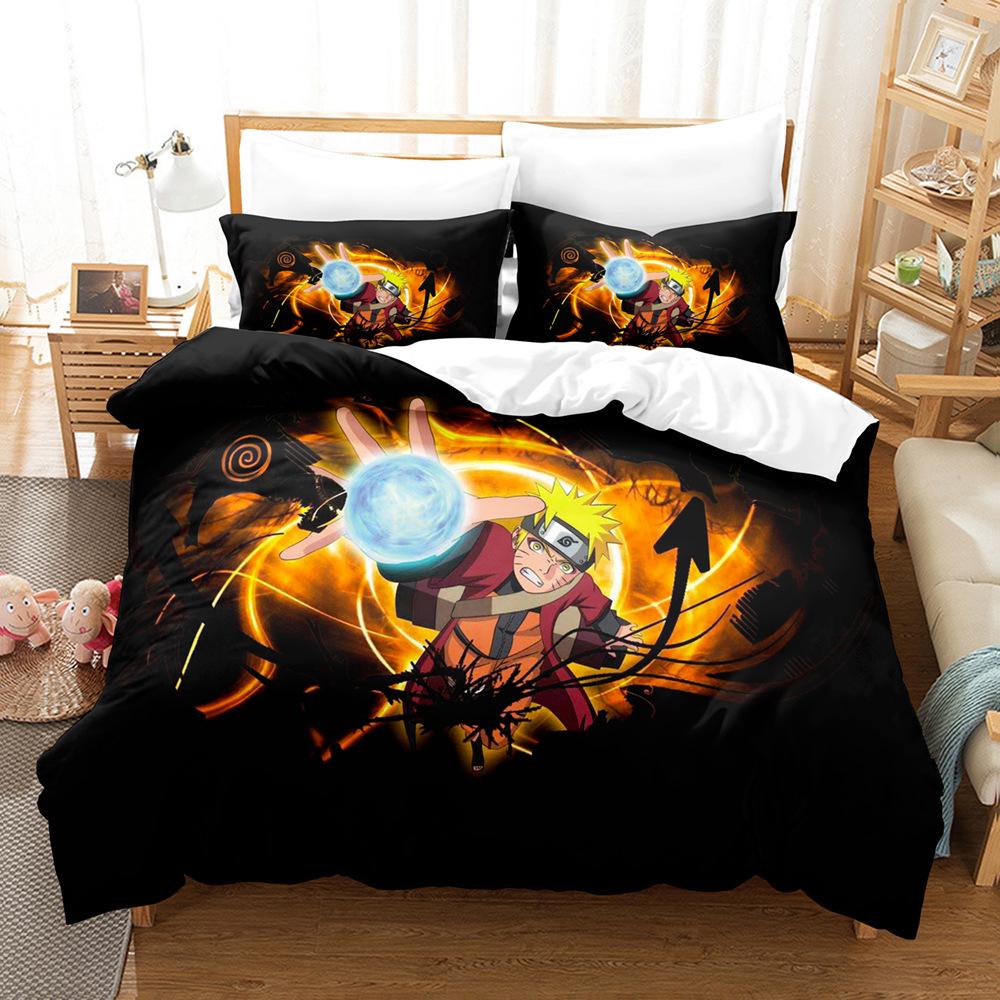 Three-Piece 3D Digital Printing Quilt Cover, Pillowcase, Bedding, Bedding