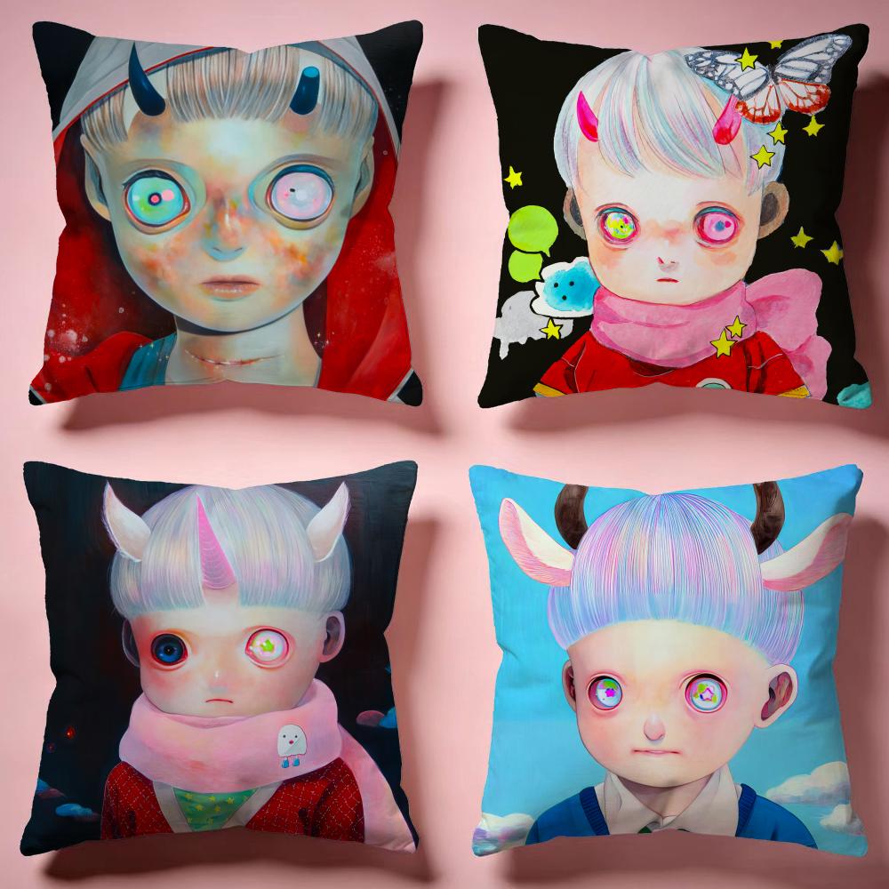 Stylish HHikari Shimodaable Cushion Cover Comfortable Durable Pillow Cover MultiScene for Home Office Car Sofa