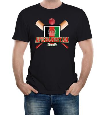 Mens Afghanistan Cricket Supporter Flag T-Shirt Mens Womens Tees Top World Cup Twenty Test Match