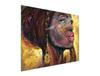GLAS-SCHNEIDEBRETT 52x40 FRAU