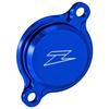 ZETA RACING Oil Filter Cover, Aluminum, Blue, for YZ250F '14-26, YZ450F '10-22, YZ250FX '15-26, YZ450FX '16-23, WR250F '15-26, WR450F '16-23 (F6717)