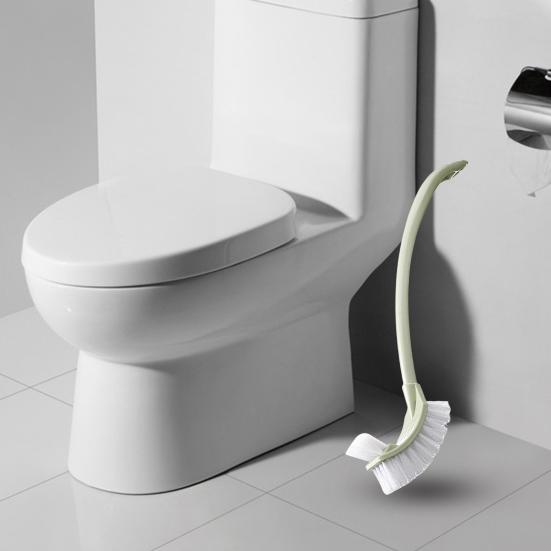 Toilet Cleaning Brush Quick Decontamination Dense Bristles Lightweight Deep Cleaning Corner Brush for Home