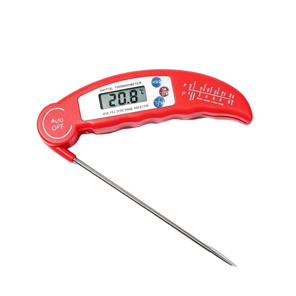 Switchable Units Probe Food Thermometer Magnetic Cooking Thermometer Digital Meat Thermometer  BBQ