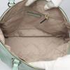 Michael Kors Satchel Shoulder Bag Handbag Cowhide Light Green Women 35S0GYZS3L Used
