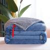 Double-Layer Thick Fleece Blanket Coral Velvet Throw Bed Office Sofa All Season Soft Warm