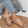 2026 New Summer Women Fashionable Flat Sandal Elegant Minimalist Ladies' Flat Shoes with Bow Tie Leisure Comfort Beach Slippers