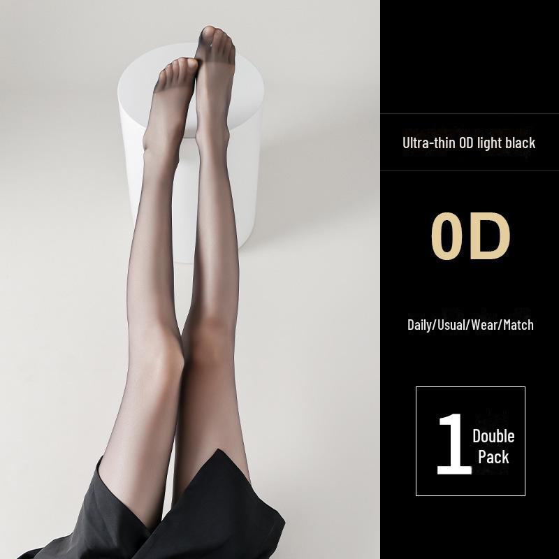 Spring & Summer No-Snag Black Sexy Free-Cut Stockings - Durable, Anti-Drop Pineapple Pantyhose for Women