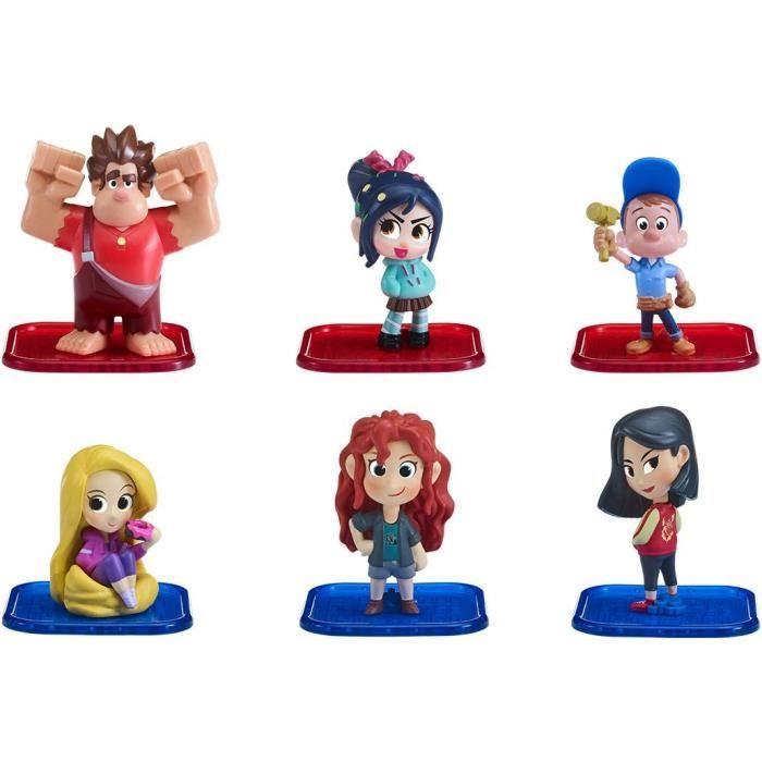 Bandai - LE MONDE DE RALPH - Pack de 6 figurines