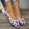 Fashion Women Flats 2024 New Spring Autumn Fashion Casual Pointed Top Loafers Shoes Shallow Comfortable Outdoor Lolita Shoes Sneakers
