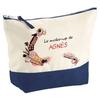 Makeup Bag - PLANETEE - Agnès Mon Make-up - Large Size - Cotton - HD Printing (Made In France)