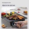 Smokeless Non-stick Multi-functional Electric Griddle and BBQ Pan