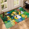 The S-Simpsons Anime Floor Mat Non-Slip Laundry Room Mat Laundry Decor Balcony Child Living Room Household Carpets