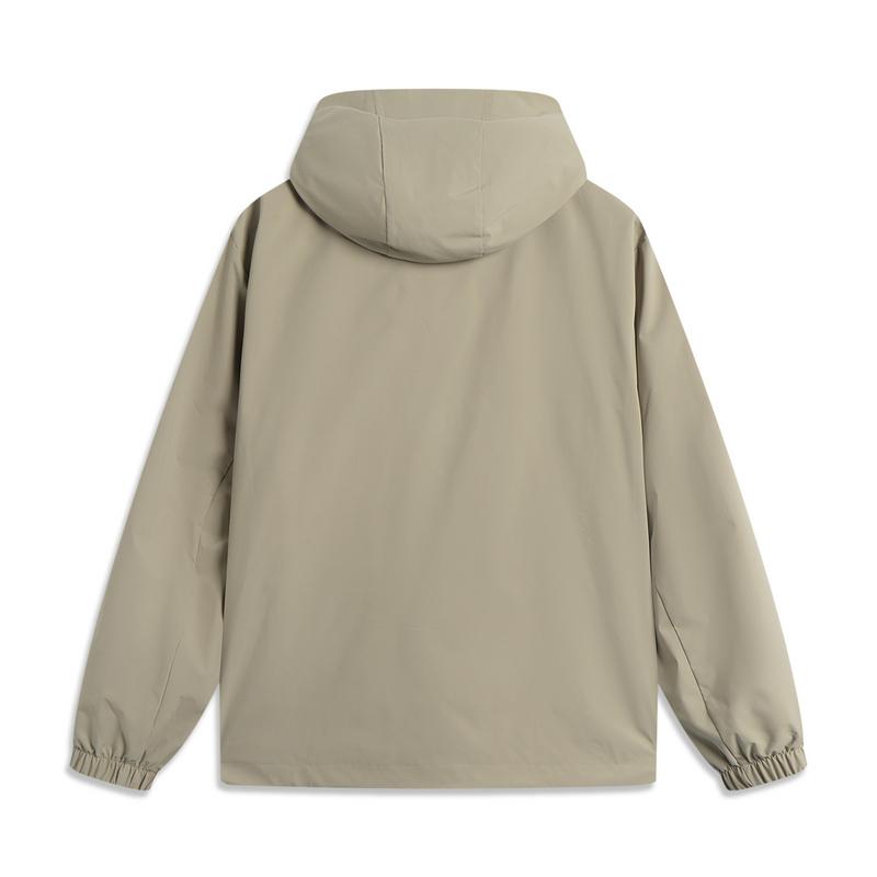 Li Ning Sports Trendy Collection Trench Coat Men's Coffee Foam Umber AFDV973-1