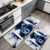 Kylian Mbappe Flannel Kitchen Mat Christmas Soft Area Rug Non Slip Floor Carpet Home Decoration