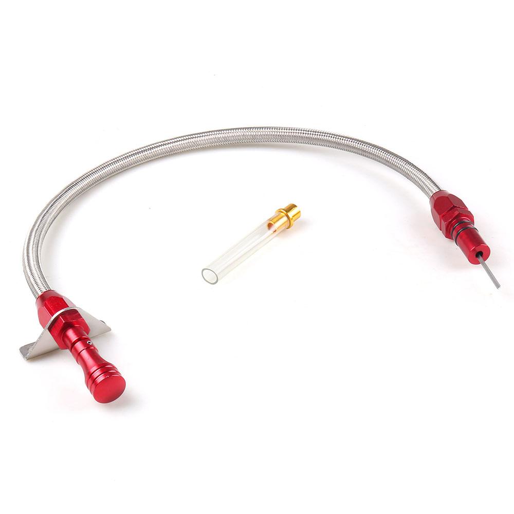 TH350 TH400 Flexible Stainless Transmission Dipstick ForGM Chevy TH-400 TH-350 Turbo SBC BBC 350 400