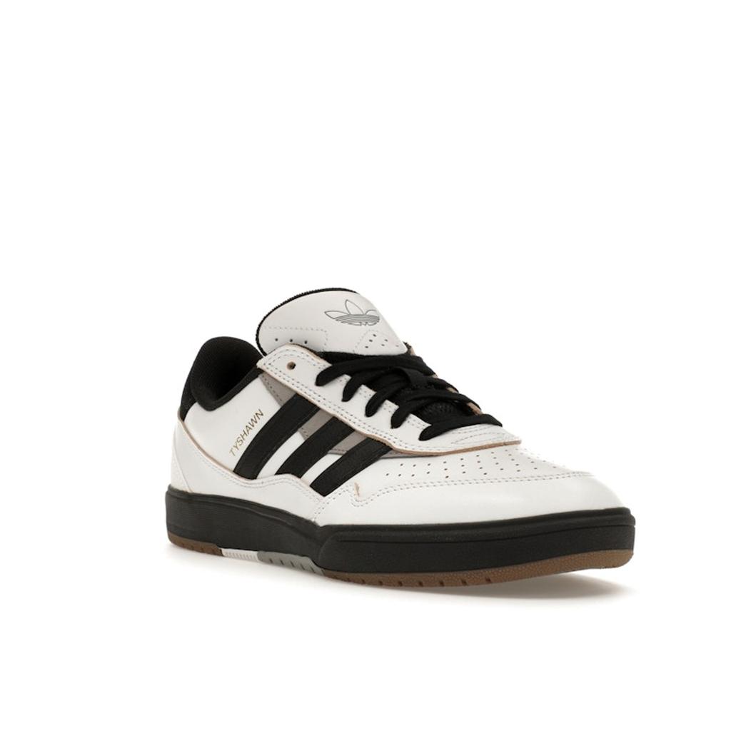 Adidas Tyshawn 2 White Black Unisex Sneakers Crystal-White Core-Black Charcoal-Solid-Grey IF9712